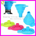 LFGB standard approved mini silicone hopper funnel,silicone beer funnel